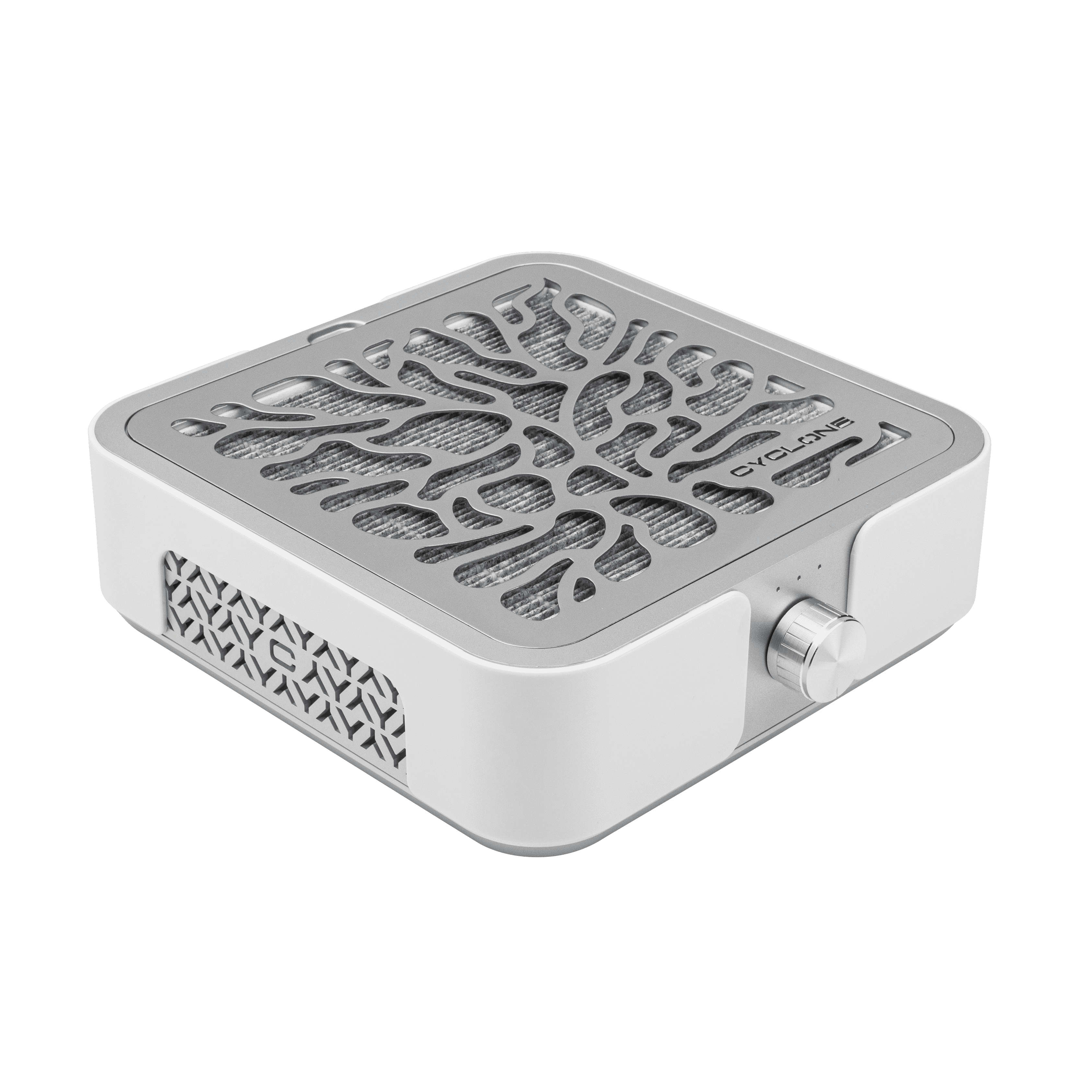 Витяжка CYCLONE X3 SILVER з вугільним НЕРА-фільтром 72W для манікюру та педикюру